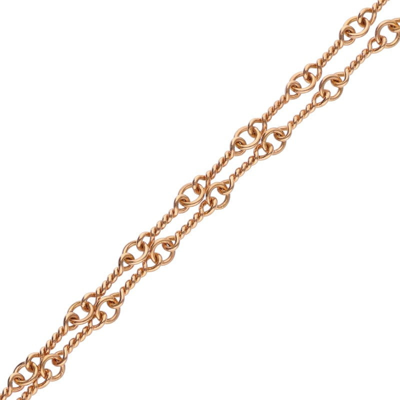 Chrome Hearts 22K YG Twist Chain Necklace Size 20 Inch