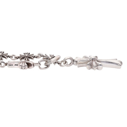 Chrome Hearts CHKE CHN TNYE W CH CRS Silver Necklace