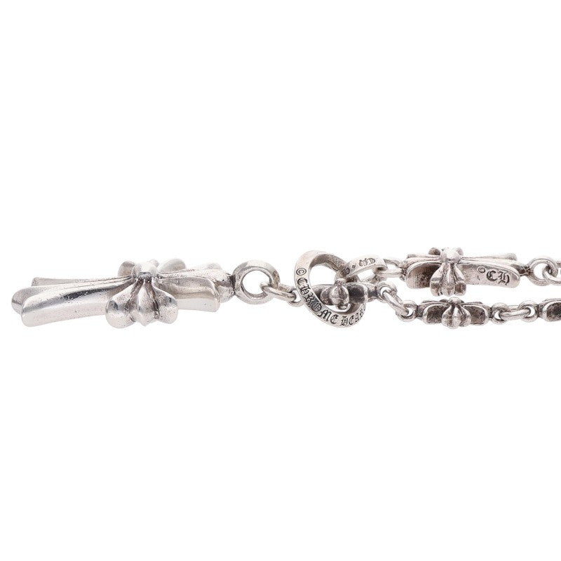 Chrome Hearts CHKE CHN TNYE W CH CRS Silver Necklace
