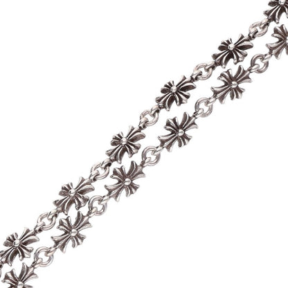 Chrome Hearts CHKE CHN TNYE W CH CRS Silver Necklace
