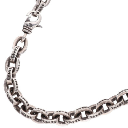 Chrome Hearts LRG Paper Chain Necklace Silver Size 20