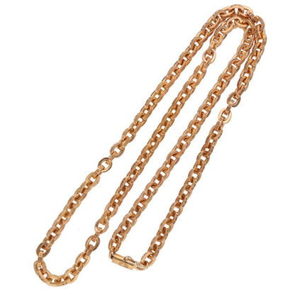 Chrome Hearts 22K Gold Paper Chain Necklace Size 20 Inch