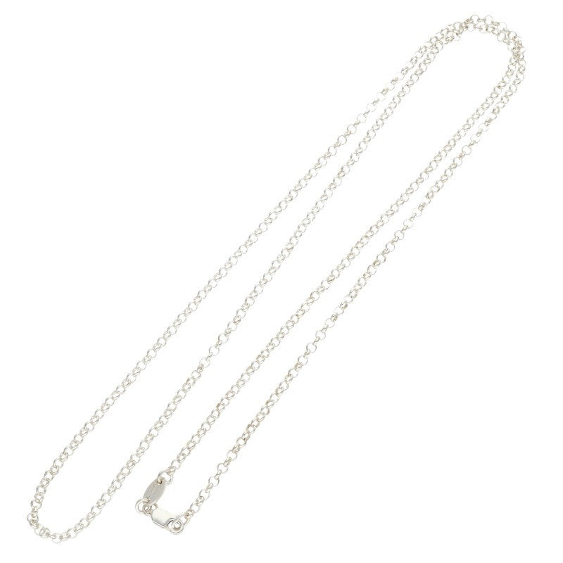 Chrome Hearts Roll Chain Silver Necklace Size 24 Inch