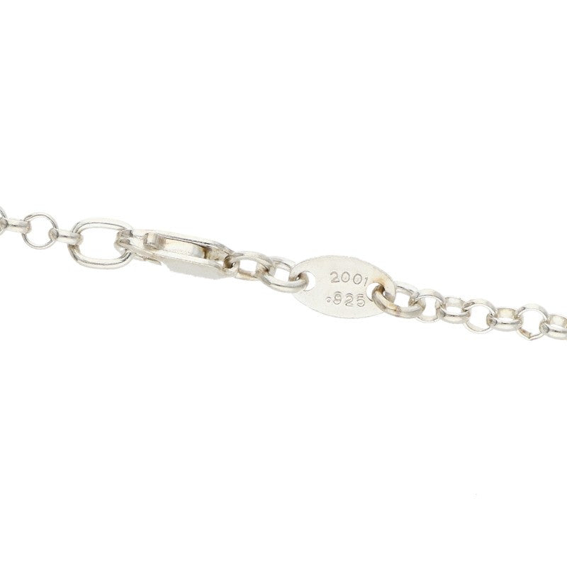 Chrome Hearts Roll Chain Silver Necklace Size 24 Inch