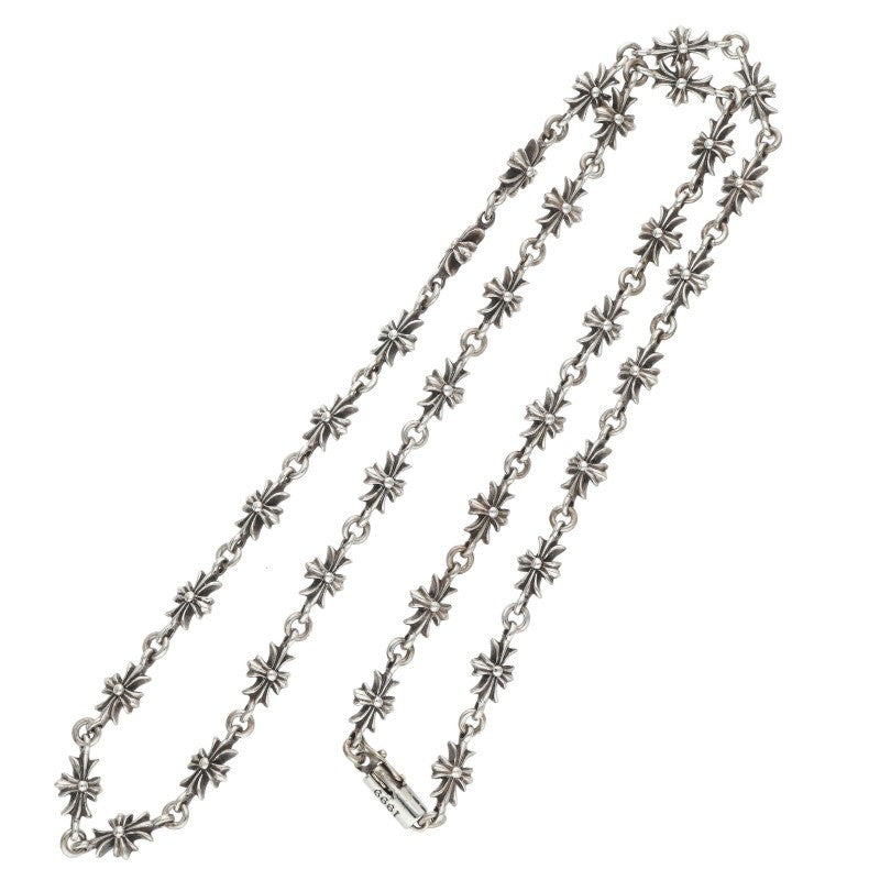 Chrome Hearts TINY E CH PLS Silver Necklace Size 20 Inch