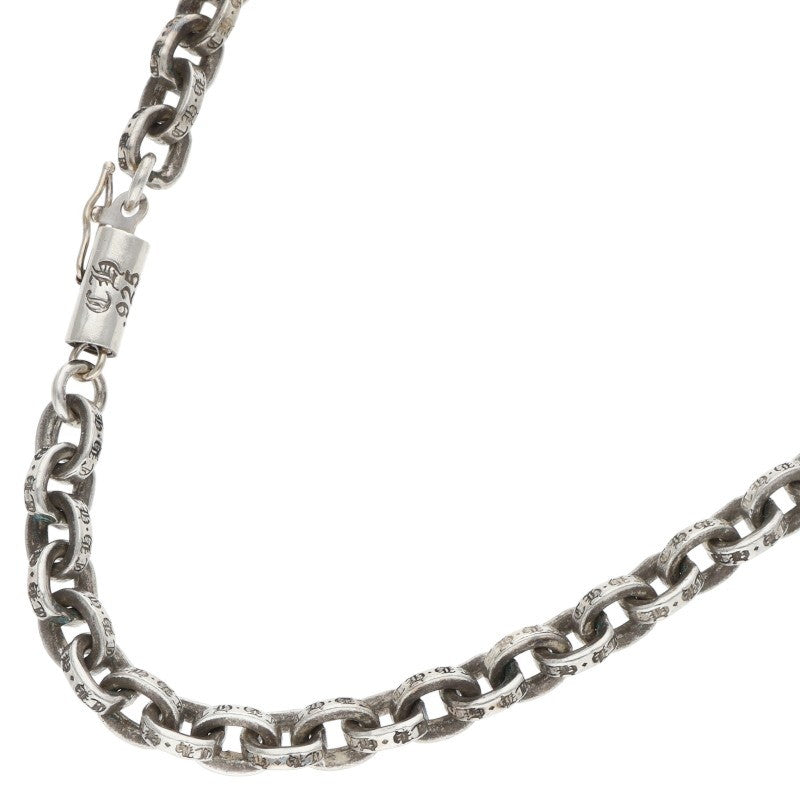 Chrome Hearts Paper Chain 925 Silver Necklace Size 18 Inch