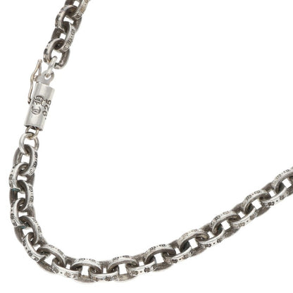 Chrome Hearts Paper Chain 925 Silver Necklace Size 18 Inch