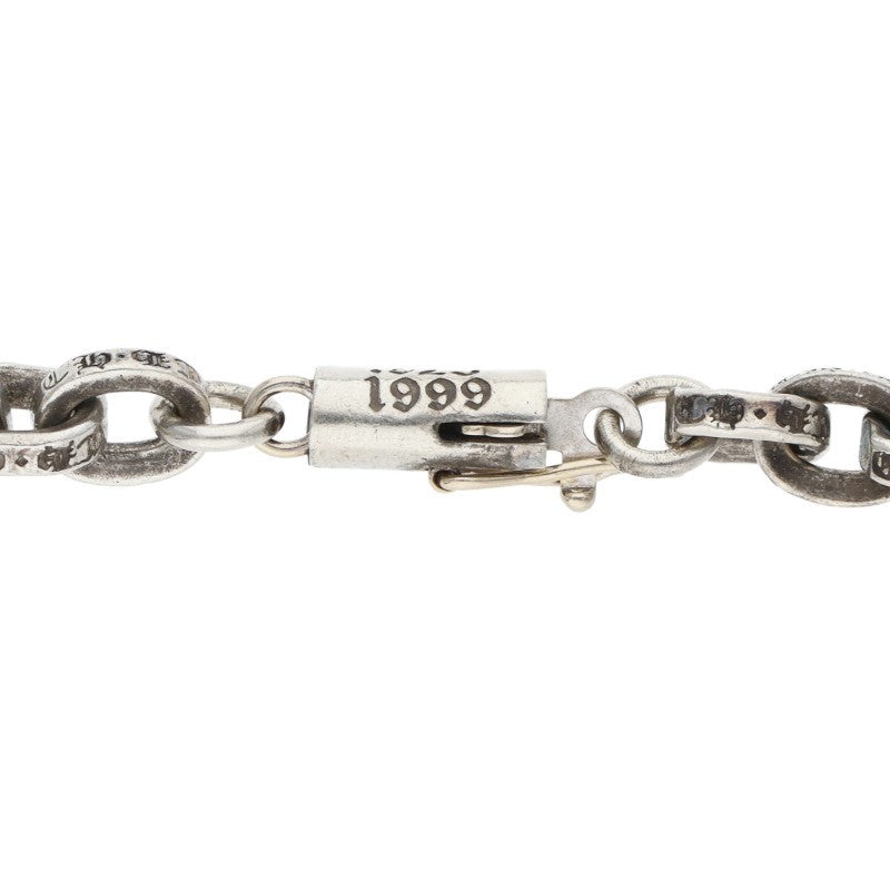 Chrome Hearts Paper Chain 925 Silver Necklace Size 18 Inch