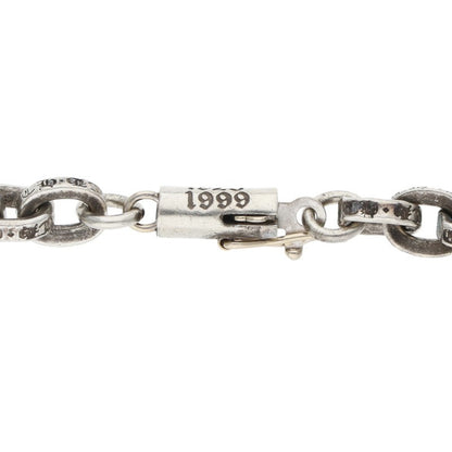 Chrome Hearts Paper Chain 925 Silver Necklace Size 18 Inch