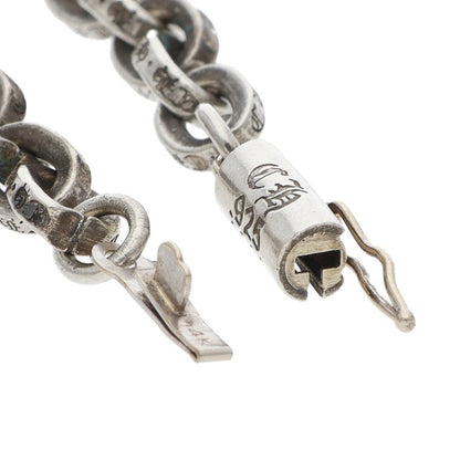 Chrome Hearts Paper Chain 925 Silver Necklace Size 18 Inch