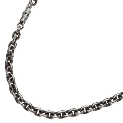 Chrome Hearts 925 Silver Paper Chain Necklace Size 24 Inch