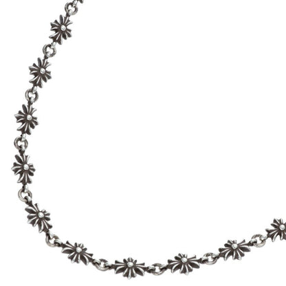 Chrome Hearts TINY E CH PLS Silver Necklace Size 30 Inch