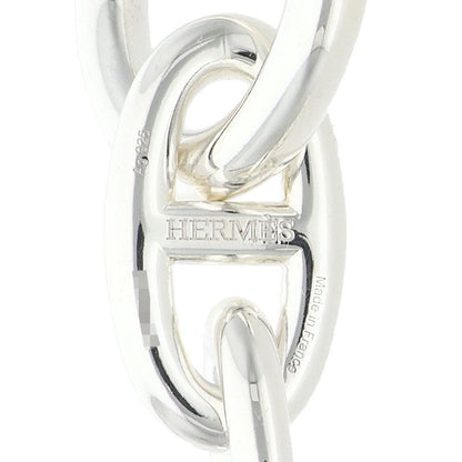 HERMES Chaine d'Ancre GM Silver Necklace Size GM