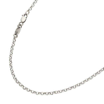Chrome Hearts NECKCHAIN R20 Roll Chain Necklace Size Silver