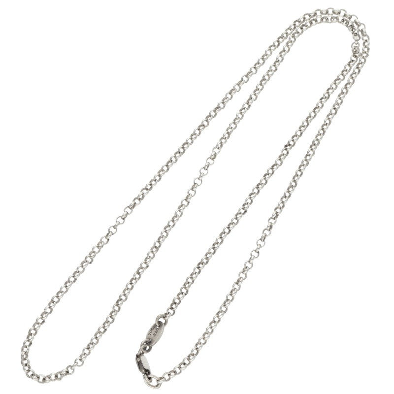Chrome Hearts NECKCHAIN R20 Roll Chain Necklace Size Silver