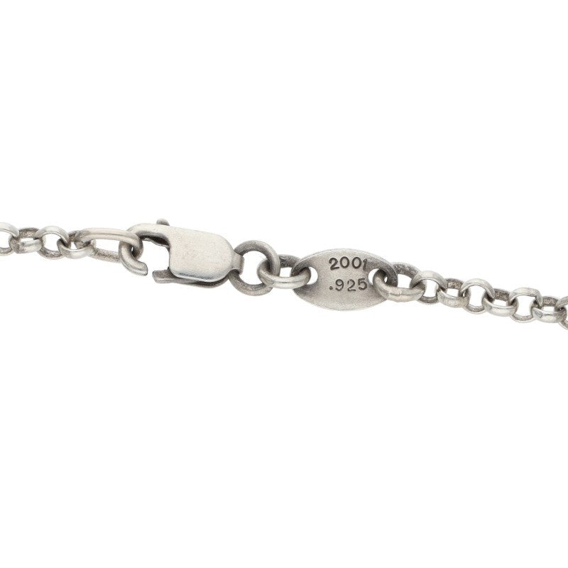 Chrome Hearts NECKCHAIN R20 Roll Chain Necklace Size Silver