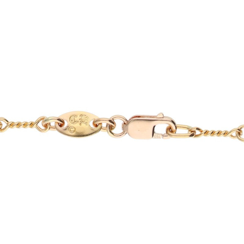 Chrome Hearts 22K T20 Twist Chain Gold Necklace Size 20 Inch