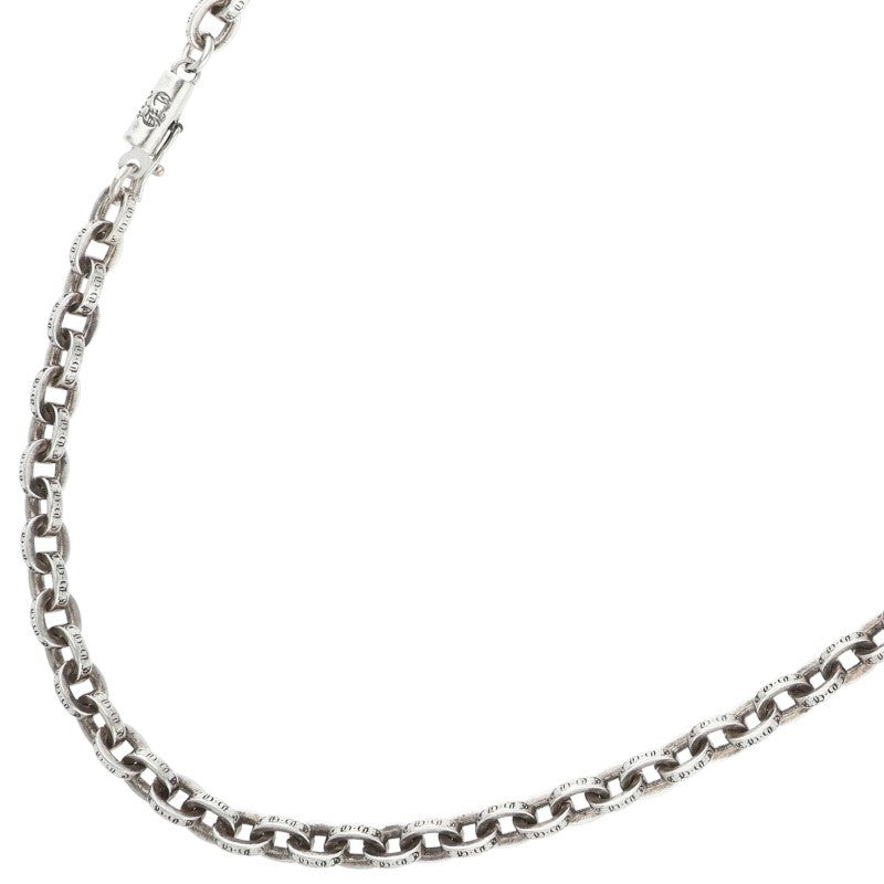 Chrome Hearts Silver 925 14K Chain Necklace Size 16 Inch