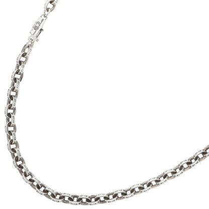 Chrome Hearts Silver 925 14K Chain Necklace Size 16 Inch