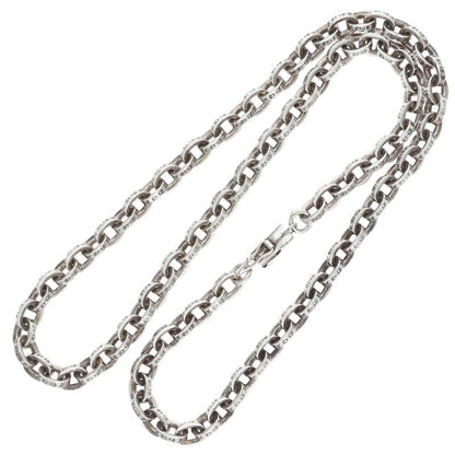 Chrome Hearts Silver 925 14K Chain Necklace Size 16 Inch