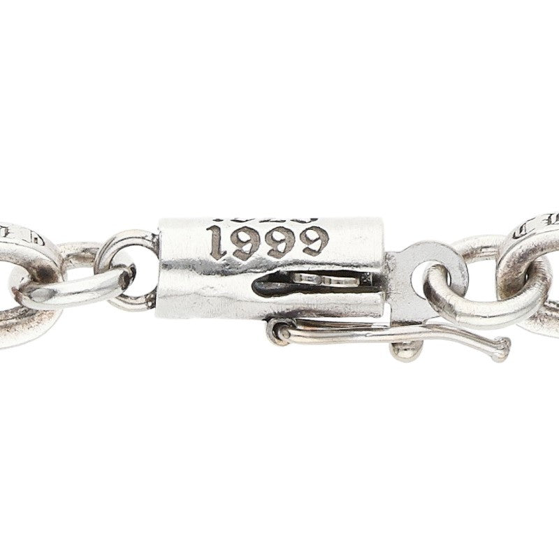 Chrome Hearts Silver 925 14K Chain Necklace Size 16 Inch