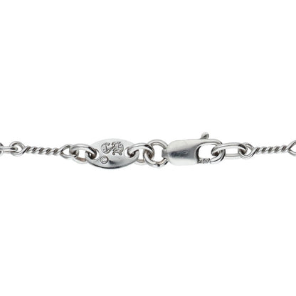 Chrome Hearts 18KWG Twist Chain Necklace Size 20 Inch