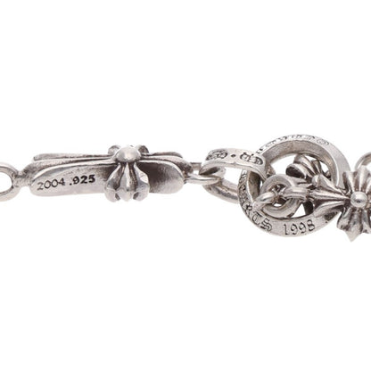 Chrome Hearts CH Cross Tiny E Choke Chain Necklace