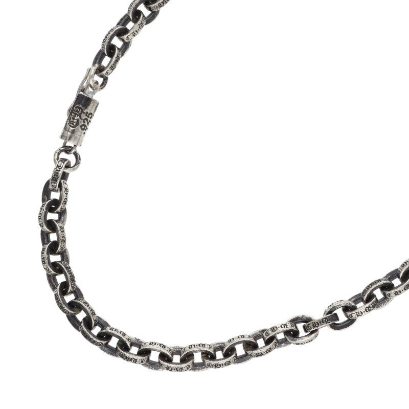 Chrome Hearts Paper Chain 18 Silver Necklace Size 18 Inch