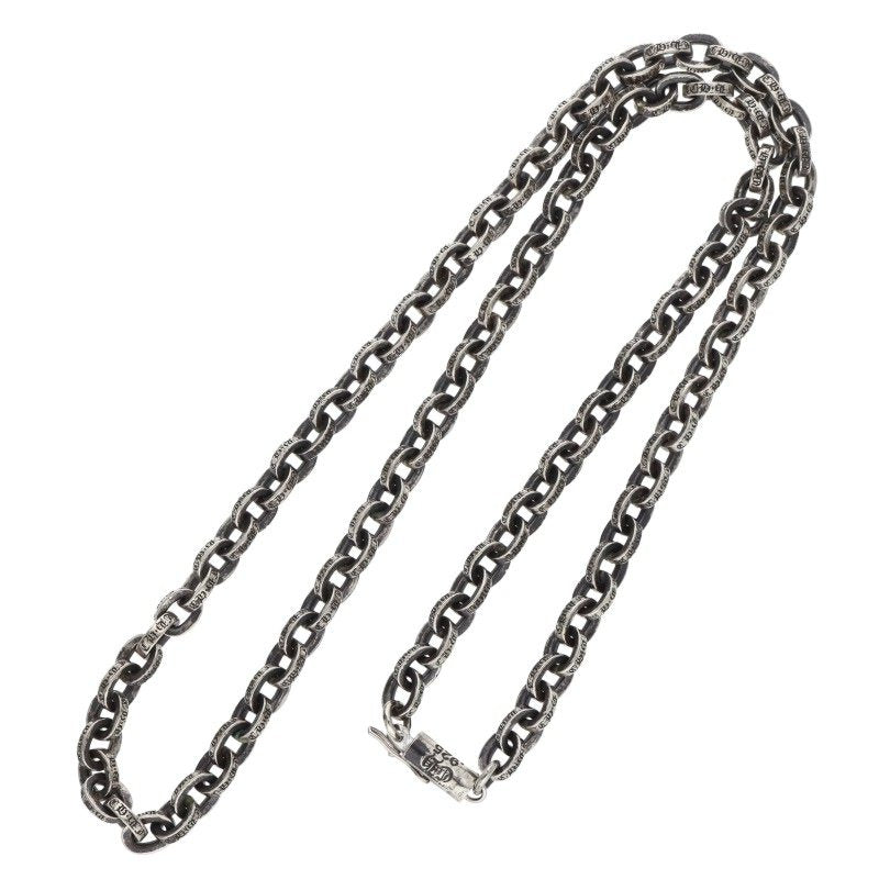 Chrome Hearts Paper Chain 18 Silver Necklace Size 18 Inch