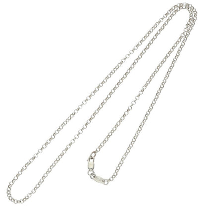 Chrome Hearts Roll Chain Necklace Silver Size 20 Inch