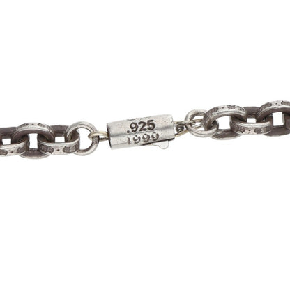 Chrome Hearts Paper Chain Necklace Silver Size 20 Inch