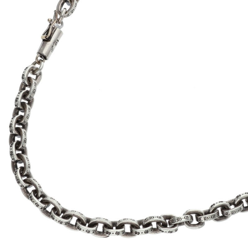 Chrome Hearts PAPER CHAIN 18 Silver Necklace Size 18 Inch