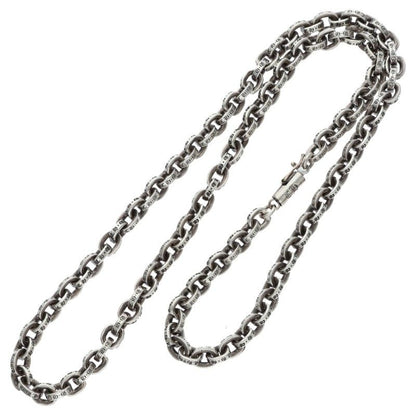 Chrome Hearts PAPER CHAIN 18 Silver Necklace Size 18 Inch