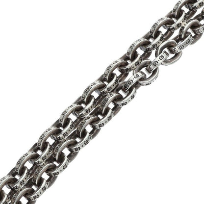 Chrome Hearts PAPER CHAIN 18 Silver Necklace Size 18 Inch