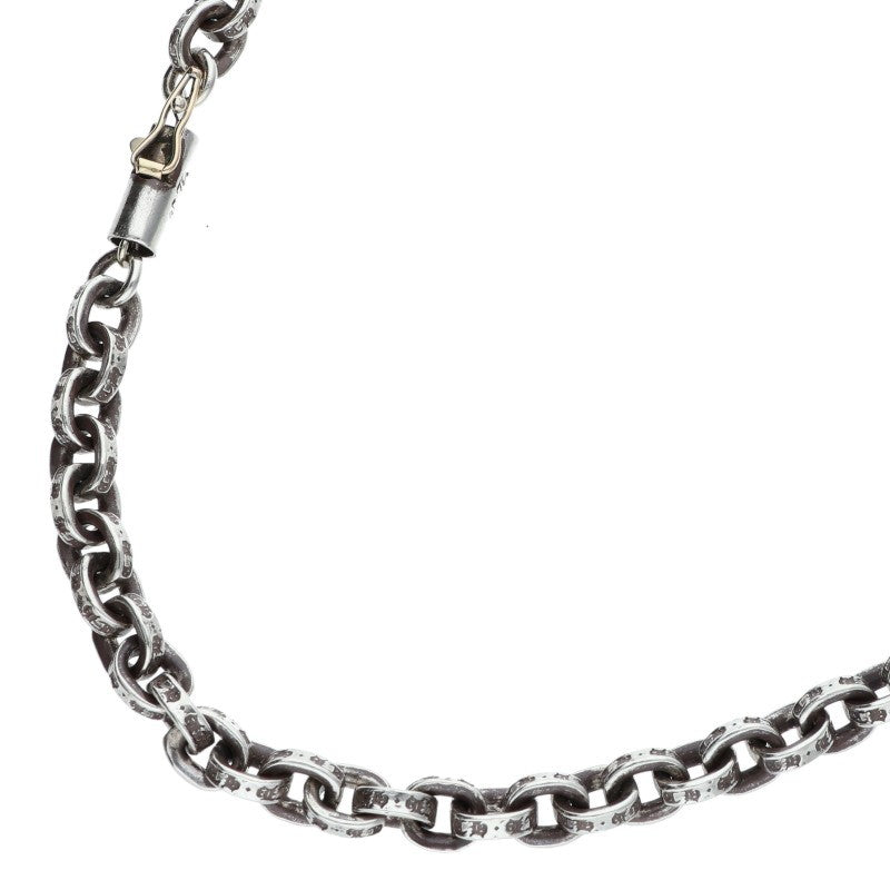 Chrome Hearts PAPER CHAIN 18 Silver Necklace Size 18 Inch