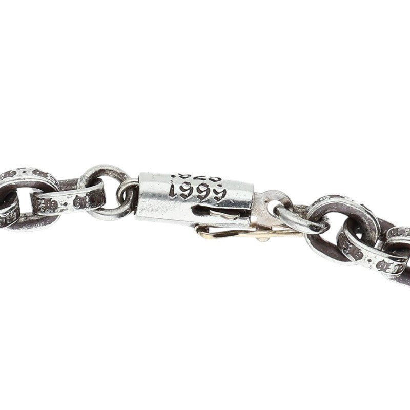 Chrome Hearts PAPER CHAIN 18 Silver Necklace Size 18 Inch