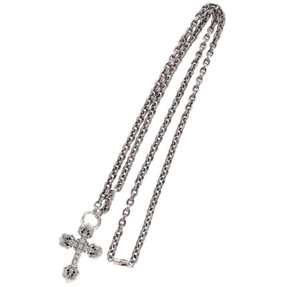 Chrome Hearts FILIG CROSS XS Diamond Necklace Size 30 Inch