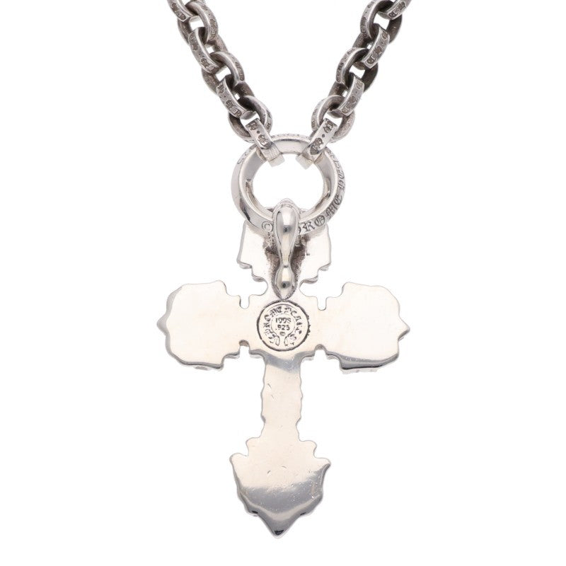 Chrome Hearts FILIG CROSS XS Diamond Necklace Size 30 Inch