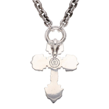 Chrome Hearts FILIG CROSS XS Diamond Necklace Size 30 Inch