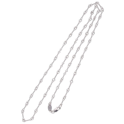 Chrome Hearts 18KWG Twist Chain Necklace Size 20 Inch