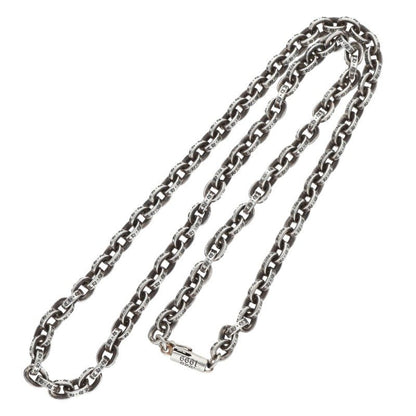 Chrome Hearts Paper Chain Silver Necklace Size 18 Inch