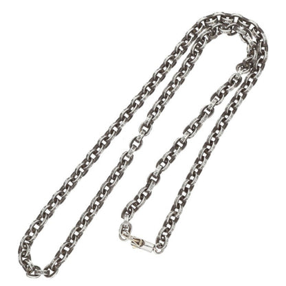 Chrome Hearts Paper Chain Silver Necklace Size 20 Inch
