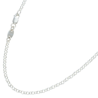 Chrome Hearts R24 Roll Chain Silver Necklace Size 24 Inch