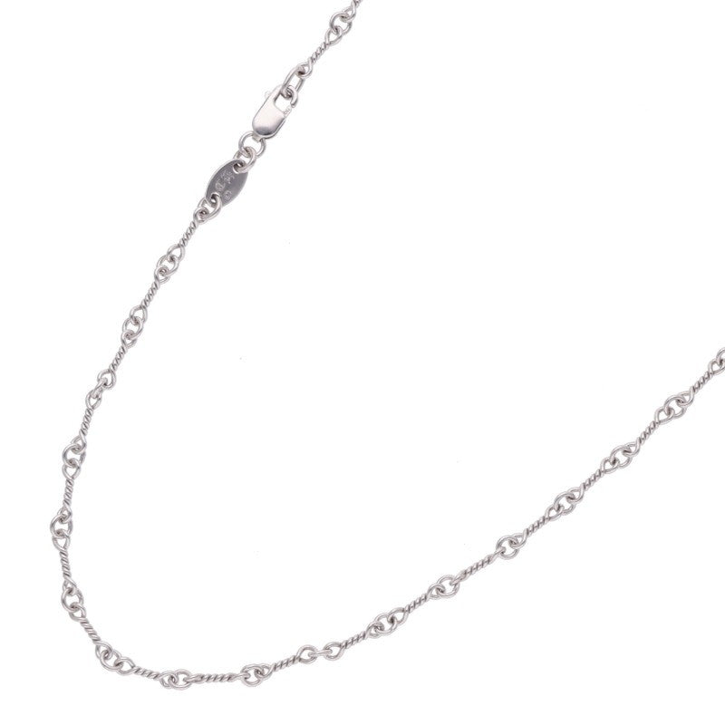 Chrome Hearts 18K WG T20 Twist Chain Necklace Size 20 Inch
