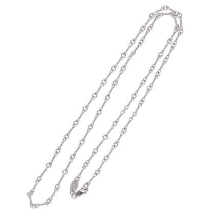 Chrome Hearts 18K WG T20 Twist Chain Necklace Size 20 Inch