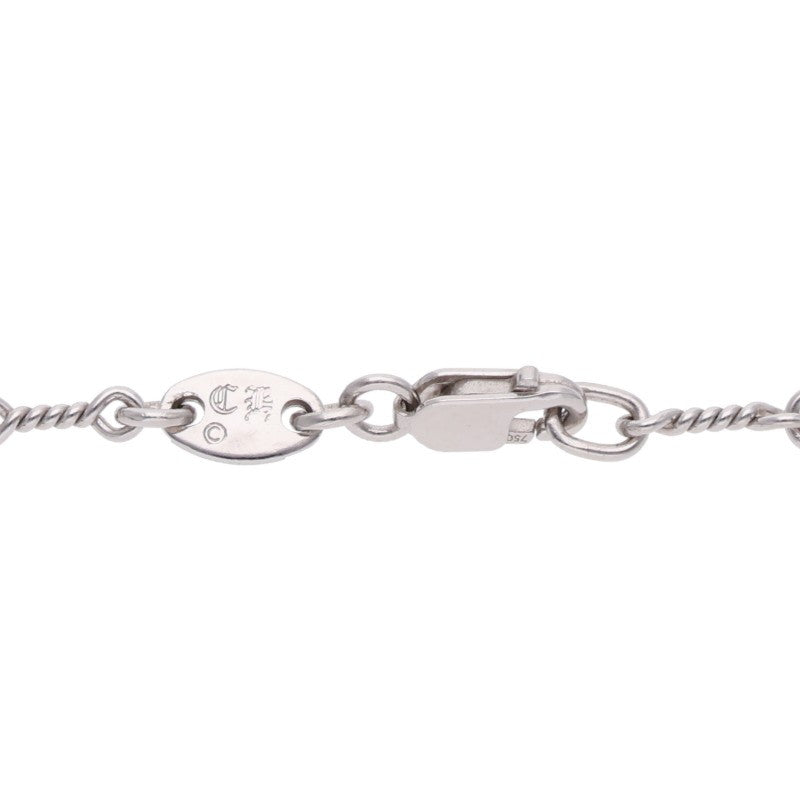 Chrome Hearts 18K WG T20 Twist Chain Necklace Size 20 Inch