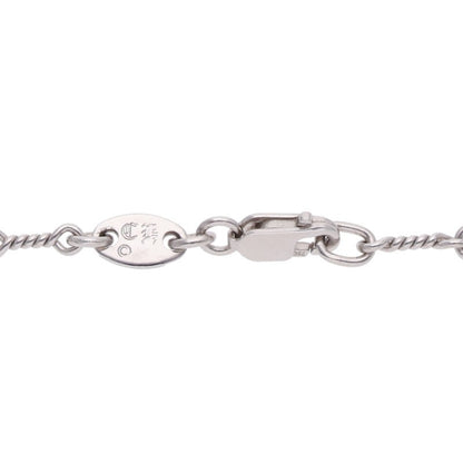 Chrome Hearts 18K WG T20 Twist Chain Necklace Size 20 Inch