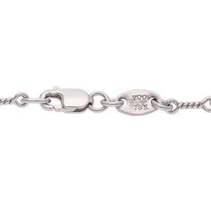 Chrome Hearts 18K WG T20 Twist Chain Necklace Size 20 Inch
