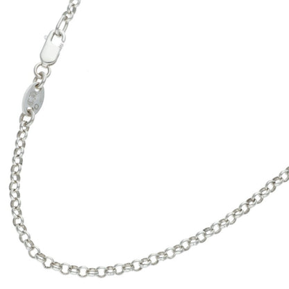 Chrome Hearts R18 Roll Chain Silver Necklace Size 18 Inch