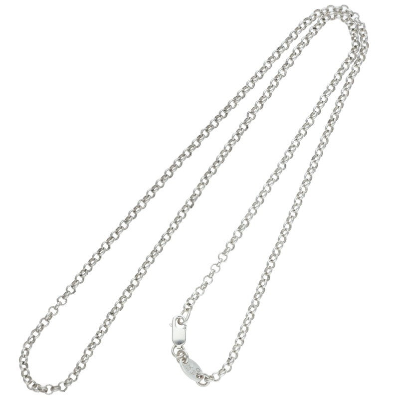 Chrome Hearts R18 Roll Chain Silver Necklace Size 18 Inch